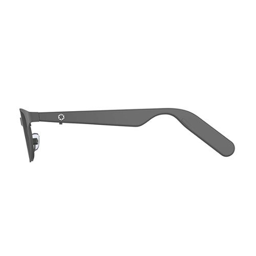 Lucyd Lyte Starseeker Square Wireless Connectivity Audio Blue Light Glasses - Black GLOBAL SHIPPING