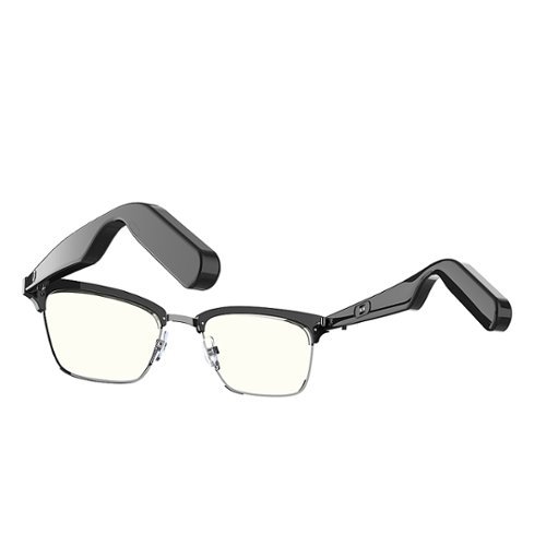 Lucyd Lyte Earthbound Clubmaster Wireless Connectivity Audio Blue Light Glasses - Black HOW TO BUY