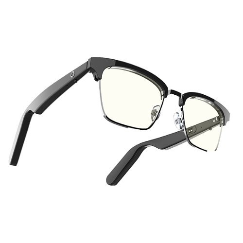 Lucyd Lyte Earthbound Clubmaster Wireless Connectivity Audio Blue Light Glasses - Black WHERE TO BUY