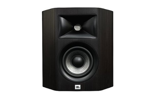 

JBL - Studio 610 5.25" 2-Way Compression Driver On Wall Loud Speaker (Pair) - Dark Wood