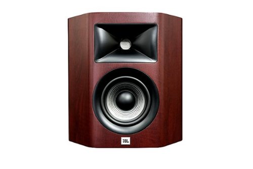 JBL - Studio 610  5.25" 2-Way Compression Driver On Wall loud Speaker (Pair) - Wood