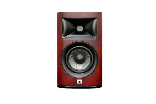 JBL - Studio 620  5.25" 2-Way Compression Driver Bookshelf Loud Speaker (Pair) - Wood