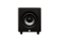 JBL - Studio 650P 10" 1000W Subwoofer - Dark Wood-Front_Standard