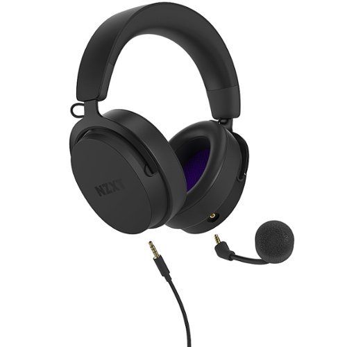 NZXT - Relay Wired Gaming Headset for PC - Black