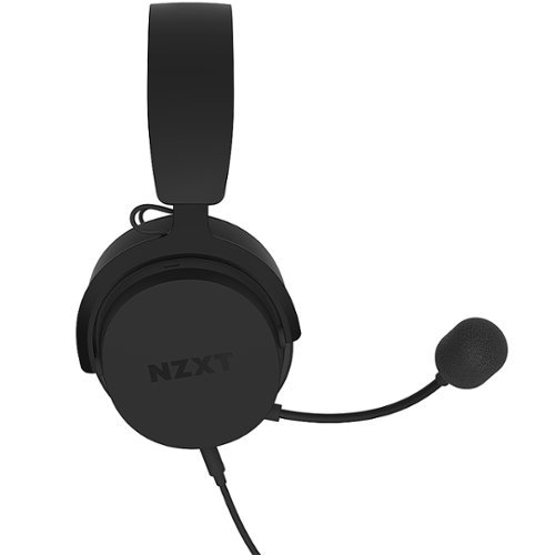 NZXT Relay Wired Gaming Headset for PC - Black GLOBAL SHIPPING