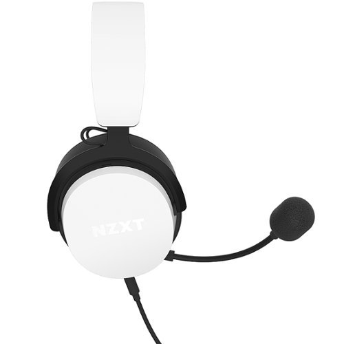 NZXT Relay Wired Gaming Headset for PC - White GLOBAL SHIPPING