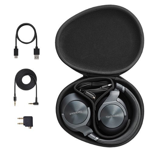 Technics Wireless Noise Cancelling Over-Ear Headphones with 2 Device Multipoint Connectivity - Black BUY IN EUROPE