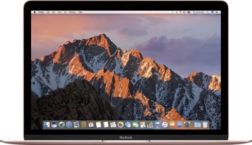 Apple - Geek Squad Certified Refurbished Macbook® - 12" Display - Intel Core M3 - 8GB Memory - 256GB Flash Storage - Rose Gold