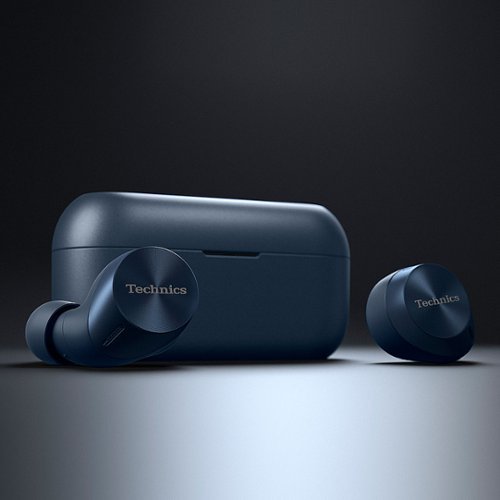 Technics HiFi True Wireless Earbuds with Noise Cancelling and 3 Device Multipoint Connectivity with Wireless Charging - Midnight Blue GLOBAL SHIPPING