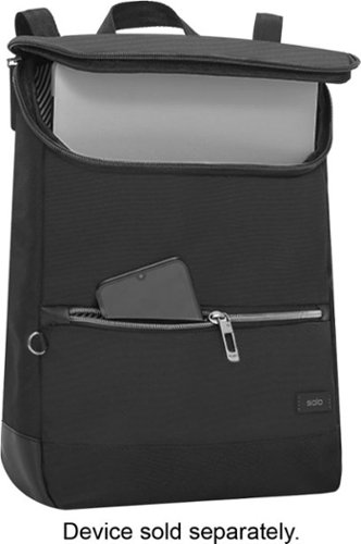Solo New York Stealth Hybrid Backpack 14.1 - Black GLOBAL SHIPPING