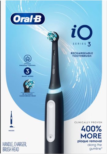 Oral-B iO Series 3 Electric Toothbrush with (1) Brush Head - Black HOW TO BUY