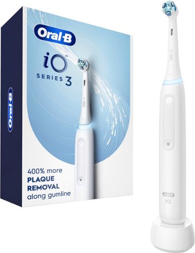 Oral-B iO Series 3 Electric Toothbrush with (1) Brush Head - White SHOP ONLINE