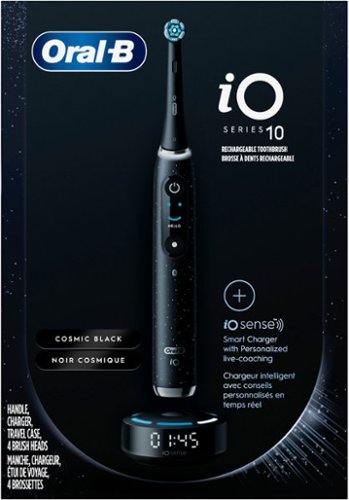 Oral-B iO Series 10 Rechargeable Electric Toothbrush - Black HOW TO BUY