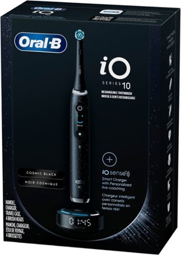 Oral-B iO Series 10 Rechargeable Electric Toothbrush - Black BUY ONLINE