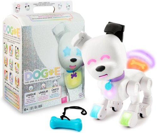 Dog-E Interactive Robot Dog with Colorful LED Lights, 200+ Sounds & Reactions, App Connected HOW TO BUY