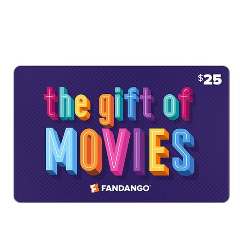 Fandango - $25 Gift Card [Digital]
