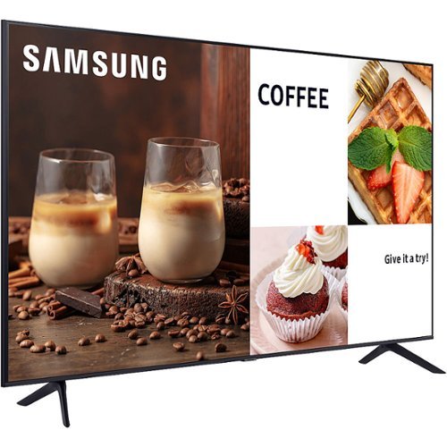 Samsung - 50" Class 4K UHD Commercial LED TV - Black
