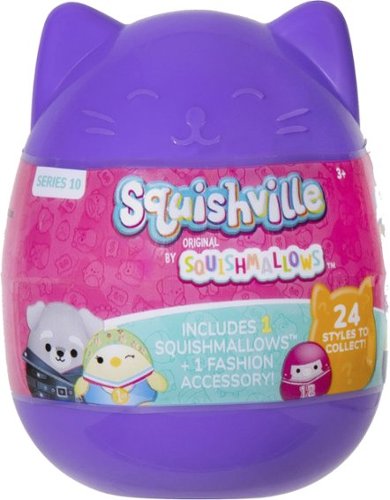 Jazwares Squishville Series 10 & Series 12 - 2 Plush - Styles May Vary - Blind Box GLOBAL SHIPPING