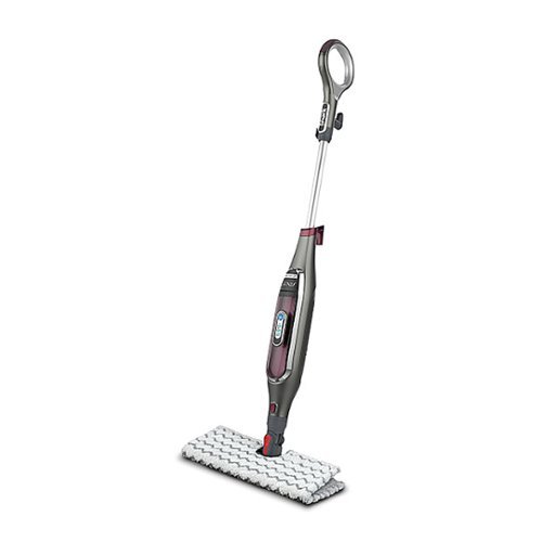 Shark - Genius Corded Steam Pocket Mop with Intelligent Steam Control - Burgundy and Gray