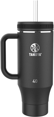Takeya - Tumbler 40oz StdStw Tmblr Onyx - Black Stainless Steel
