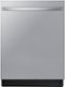 Samsung - 24" AutoRelease Dry Smart Built-In Tub Dishwasher with 3rd Rack, StormWash, 46 dBA - Stainless Steel-Front_Standard