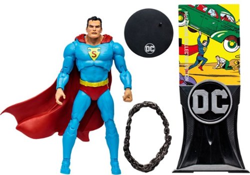McFarlane Toys - DC Multiverse 7" McFarlane Collector Edition Figure - Superman (Action Comics #1)