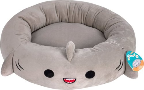 Jazwares - Squishmallows 20-Inch Pet Bed - Gordon the Shark - Small