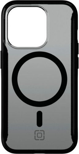 Incipio - AeroGrip Hard Shell Case with MagSafe for Apple iPhone 15 Pro - Stealth Black