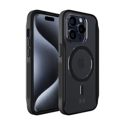 Incipio AeroGrip Hard Shell Case with MagSafe for Apple iPhone 15 Pro - Stealth Black SHOP ONLINE