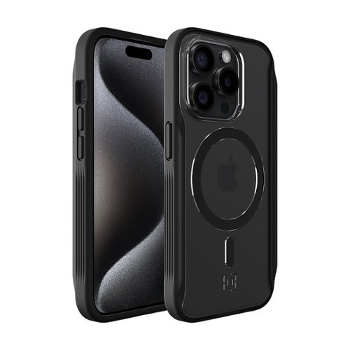Incipio AeroGrip Hard Shell Case with MagSafe for Apple iPhone 15 Pro - Stealth Black WORLDWIDE DELIVERY