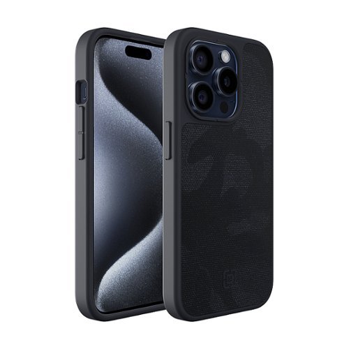 Incipio cru. Protective Hard Shell Case with MagSafe for Apple iPhone 15 Pro - Navy Camo SHOP ONLINE