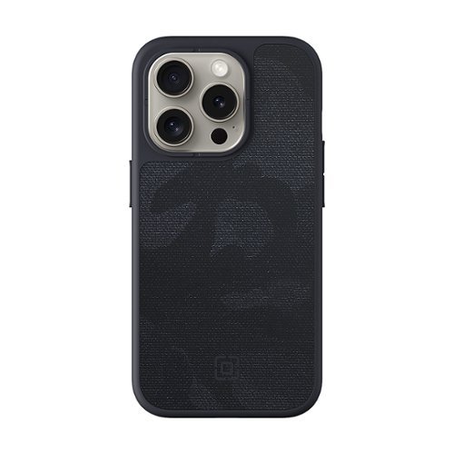 Incipio cru. Protective Hard Shell Case with MagSafe for Apple iPhone 15 Pro - Navy Camo GLOBAL SHIPPING