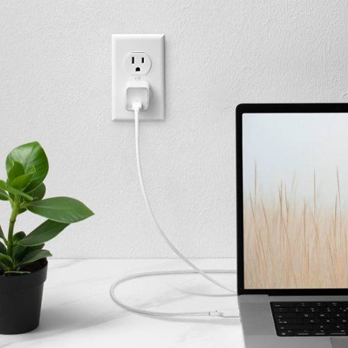 Insignia™ 30W USB-C Compact Wall Charger Bundle with 6’ USB-C to C cable for Smartphones, Tablets and More - White BUY IN SINGAPORE