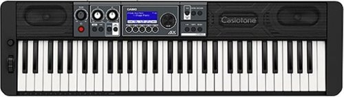 

Casio - CT-S500 Portable Keyboard with 61 Keys - Black