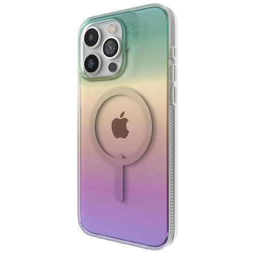  ZAGG - Milan Snap MagSafe Compatible Case for Apple iPhone 15 Pro Max - Iridescent