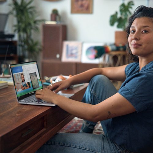 HP 2-in-1 14 Wide Ultra XGA Touch-Screen Chromebook Plus Laptop with Google AI - Intel Core i3 - 8GB Memory - 256GB SSD - Mineral Silver BUY IN MIDDLE EAST