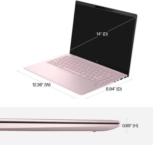 HP Pavilion Plus 14 Wide Ultra XGA Laptop - AMD Ryzen 5 7540U - 16GB Memory - 512GB SSD - Tranquil Pink SHOP ONLINE