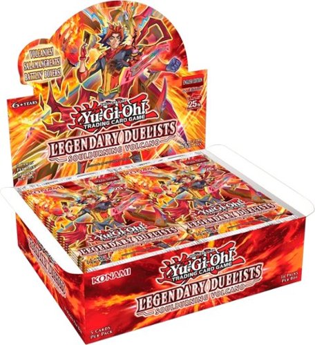  Konami - Yu-Gi-Oh! Trading Card Game - Legendary Duelists: Soulburning Volcano Booster Box - 36 Packs