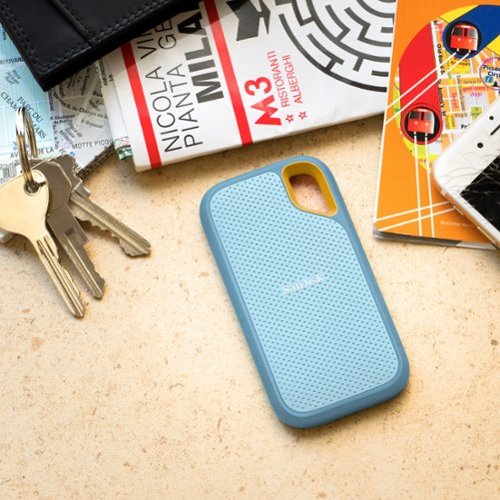 SANDISK Extreme Portable 4TB External USB-C NVMe SSD - Sky Blue HOW TO BUY