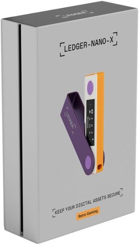 Ledger Nano X Crypto Hardware Wallet - Bluetooth - Retro Gaming BUY IN MIDDLE EAST