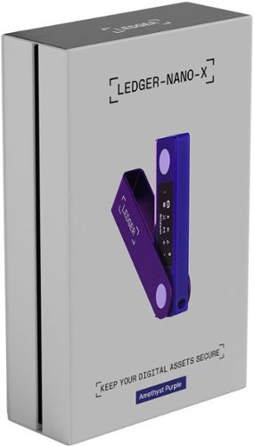 Ledger Nano X Crypto Hardware Wallet - Bluetooth - Amethyst Purple BUY IN MIDDLE EAST
