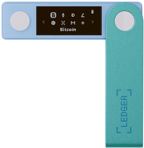 Ledger Nano X Crypto Hardware Wallet - Bluetooth - Pastel Green WORLDWIDE DELIVERY