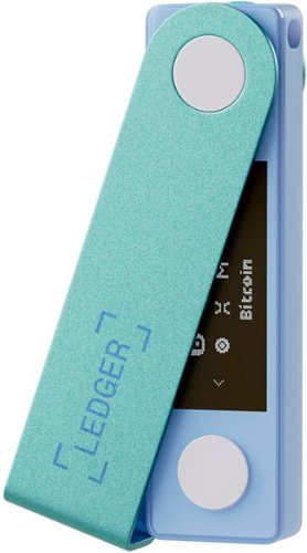 Ledger Nano X Crypto Hardware Wallet - Bluetooth - Pastel Green GLOBAL SHIPPING