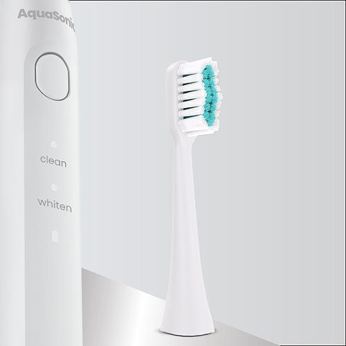 AquaSonic Icon Replacement BrushHeads-2Pk - white HOW TO BUY