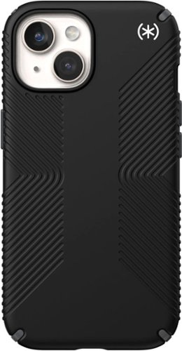 Speck - Presidio2 Grip Case with MagSafe for Apple iPhone 15/14/13 - Black