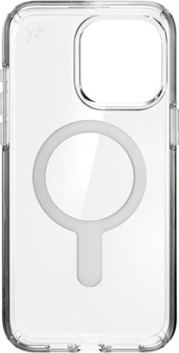 Speck Presidio Perfect-Clear ClickLock Case with MagSafe for Apple iPhone  15 Pro Max Clear/Chrome 150465-3199 - Best Buy