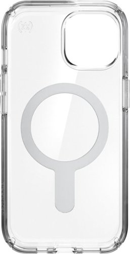 Speck Presidio Perfect-Clear ClickLock Case with MagSafe for Apple iPhone 16e/15/14/13 - Clear/Chrome HOW TO BUY