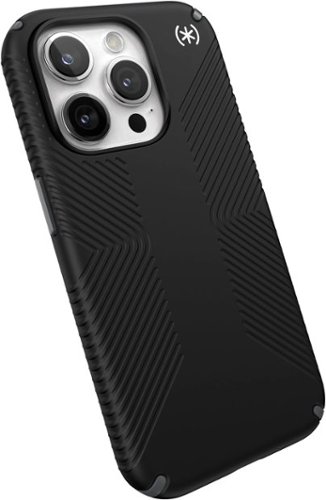 Speck Presidio2 Grip Case with MagSafe for Apple iPhone 15 Pro - Black GLOBAL SHIPPING