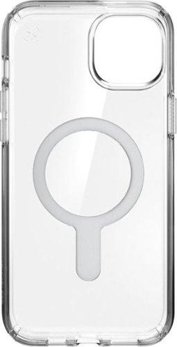 Speck Presidio Perfect-Clear ClickLock Case with MagSafe for Apple iPhone 15 Plus/14 Plus - Clear/Chrome HOW TO BUY
