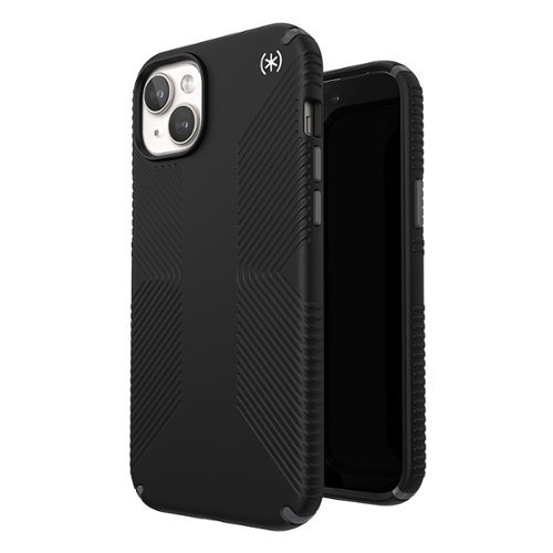 Speck Presidio2 Grip Case with MagSafe for Apple iPhone 15 Plus/14 Plus - Black WORLDWIDE DELIVERY